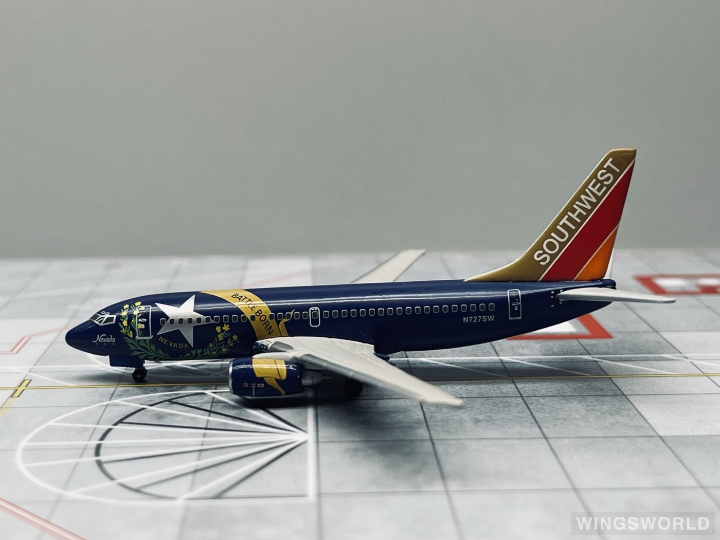 Geminijets 1:400 GJSWA319 Southwest Airlines 美国西南航空 Boeing 737-700 N727SW