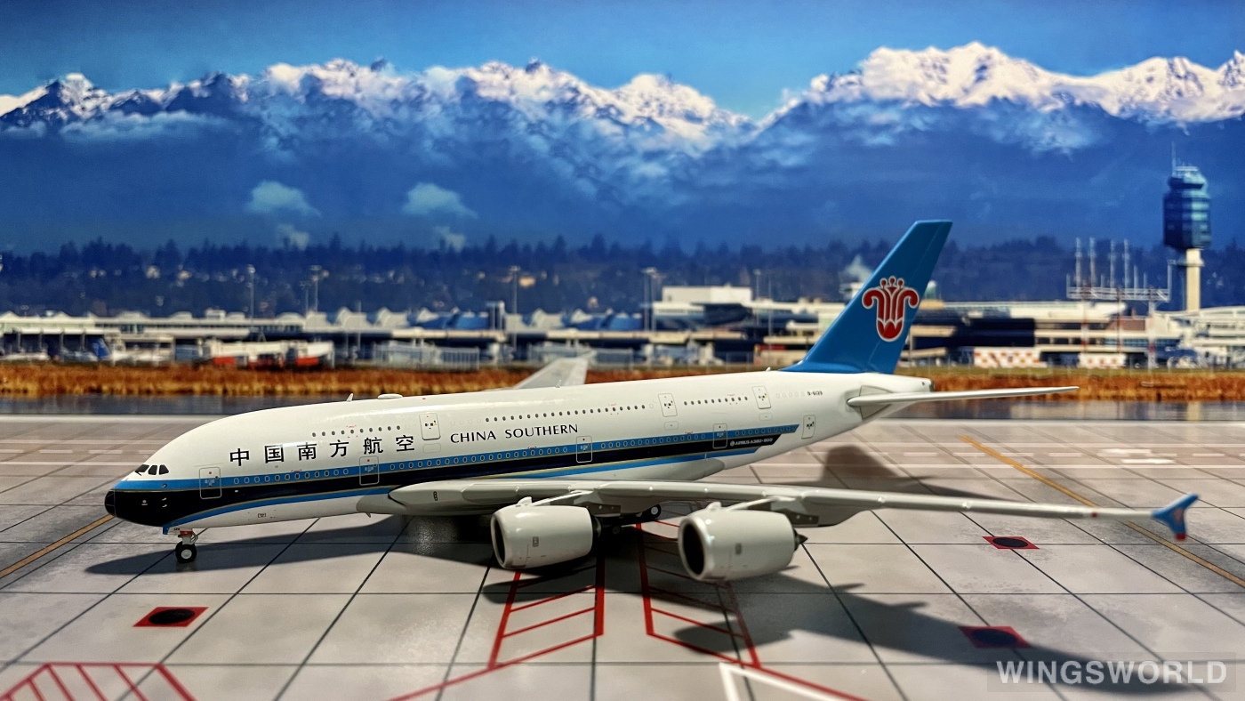 JC Wings 1:400 XX40045 China Southern 中国南方航空 Airbus A380-800 B-6139