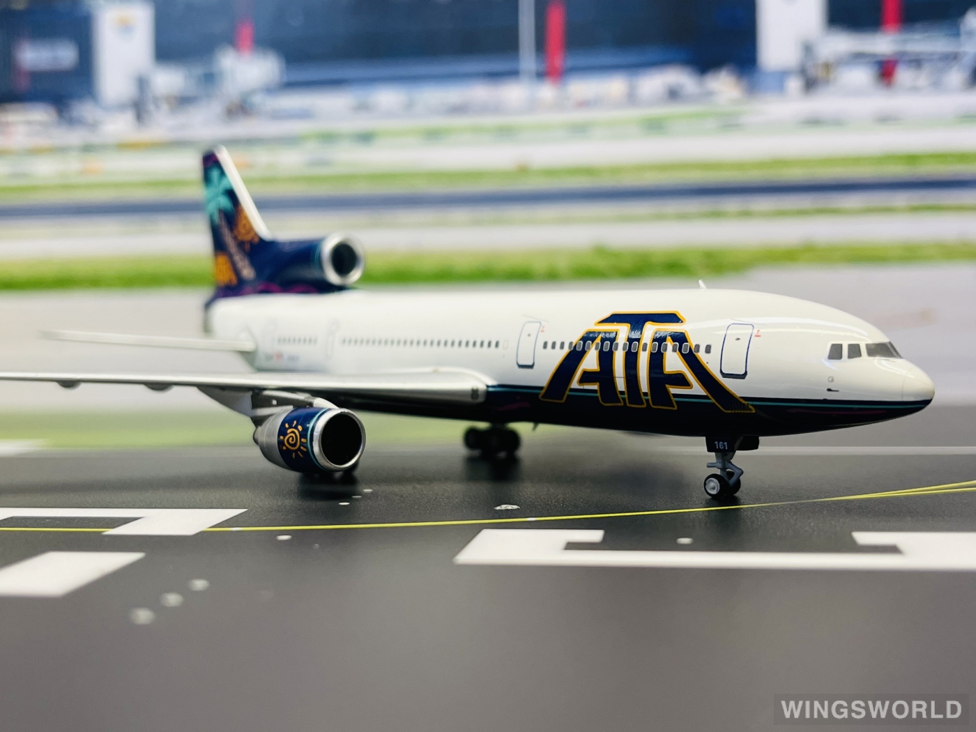 NGmodels 1:400 NG35011 ATA Airlines Lockheed L-1011 TriStar N161AT