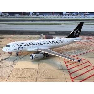 SAS 北欧航空 Airbus A319 OY-KBR STAR ALLIANCE 星空联盟 NG49003 NGmodels 1:400