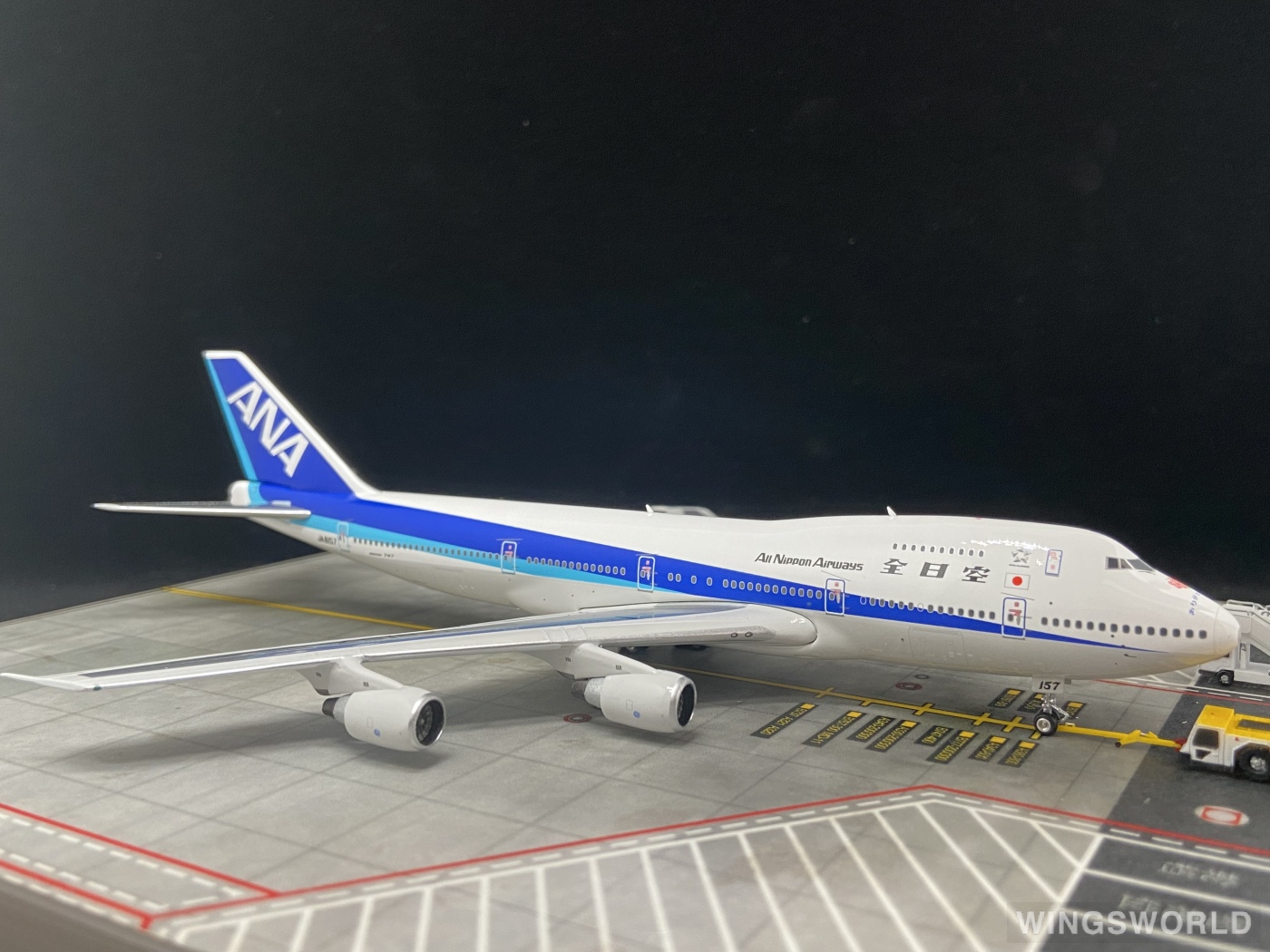 Phoenix 1:400 PH04455 ANA 全日空 Boeing 747-100 JA8157