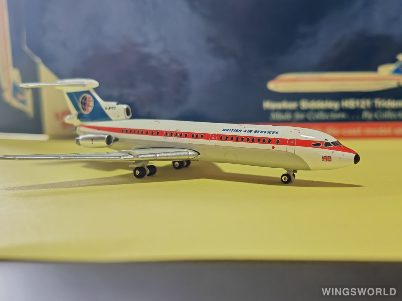 Geminijets 1:400 GJBKS771 BKS Air Transport Hawker Siddeley Trident G-AVYD