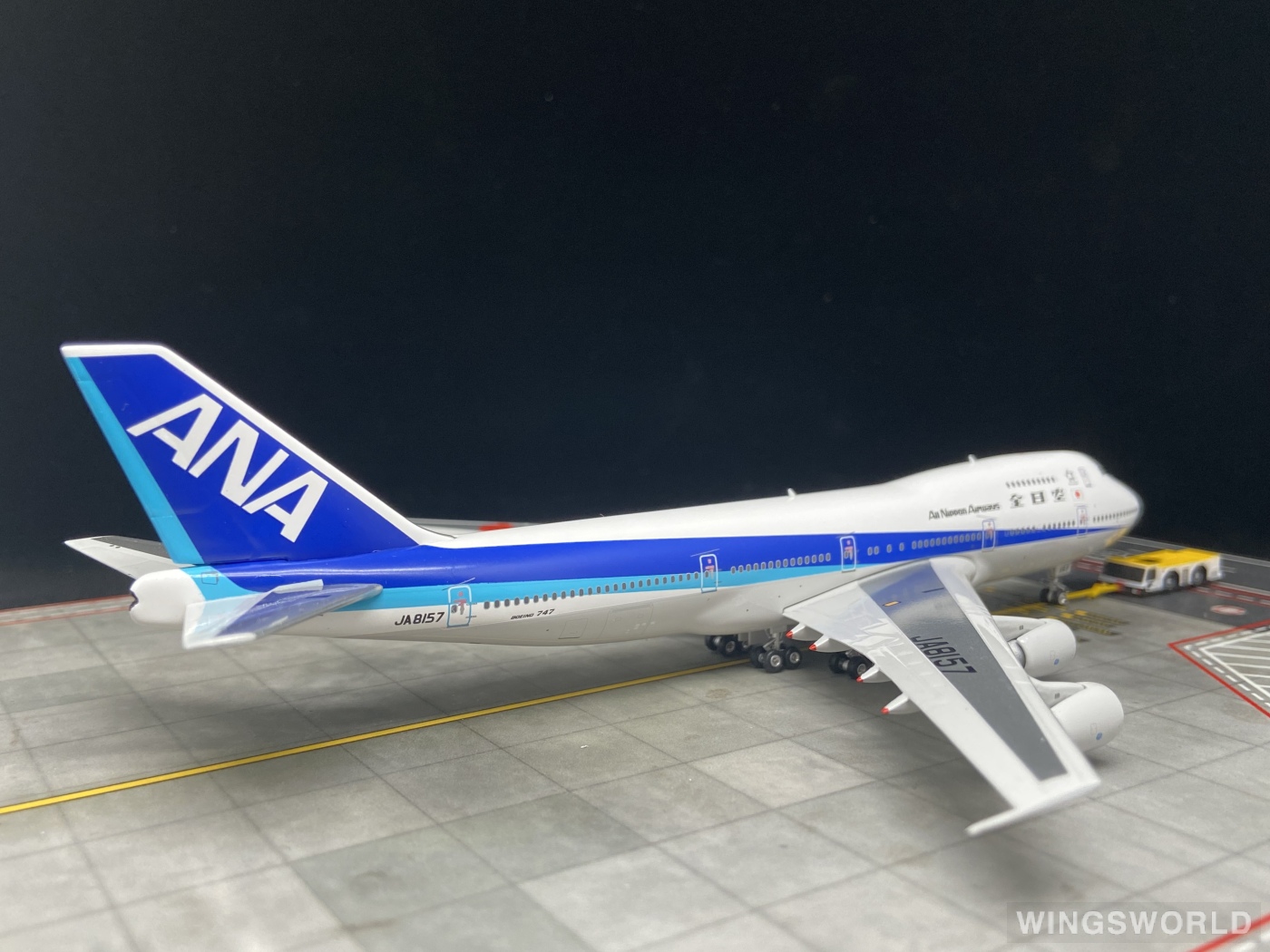 Phoenix 1:400 PH04455 ANA 全日空 Boeing 747-100 JA8157