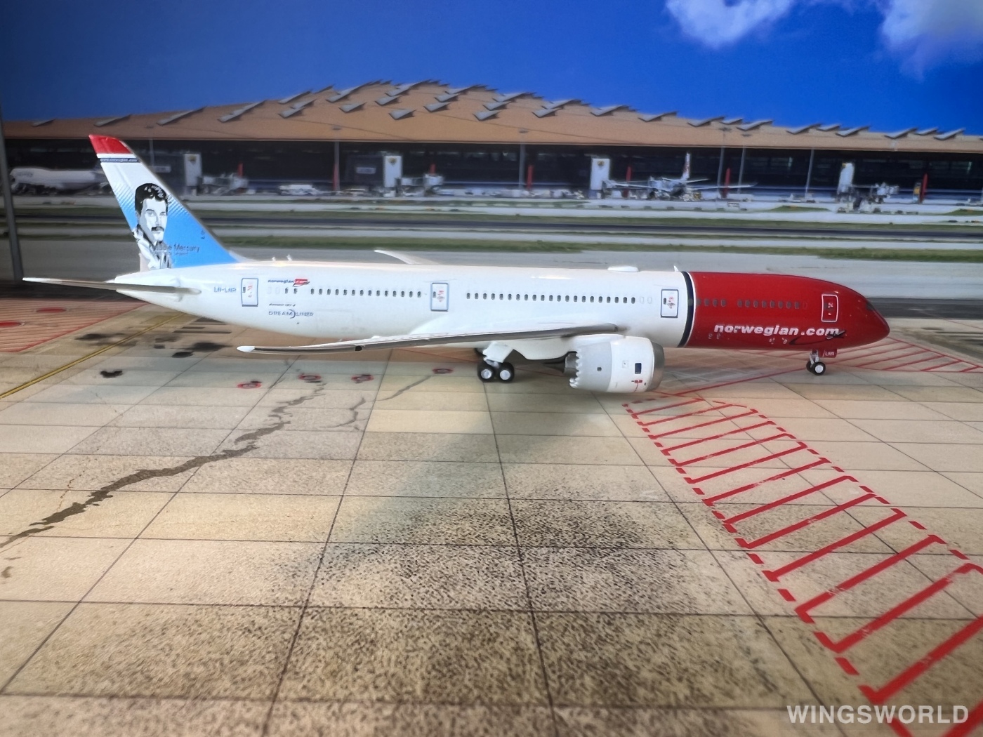 NGmodels 1:400 NG55086 Norwegian Air Shuttle 挪威航空 Boeing 787-9 LN-LNR