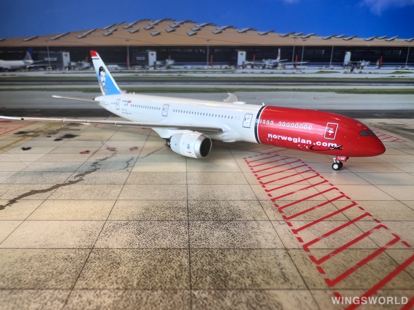 NGmodels 1:400 NG55086 Norwegian Air Shuttle 挪威航空 Boeing 787-9 LN-LNR