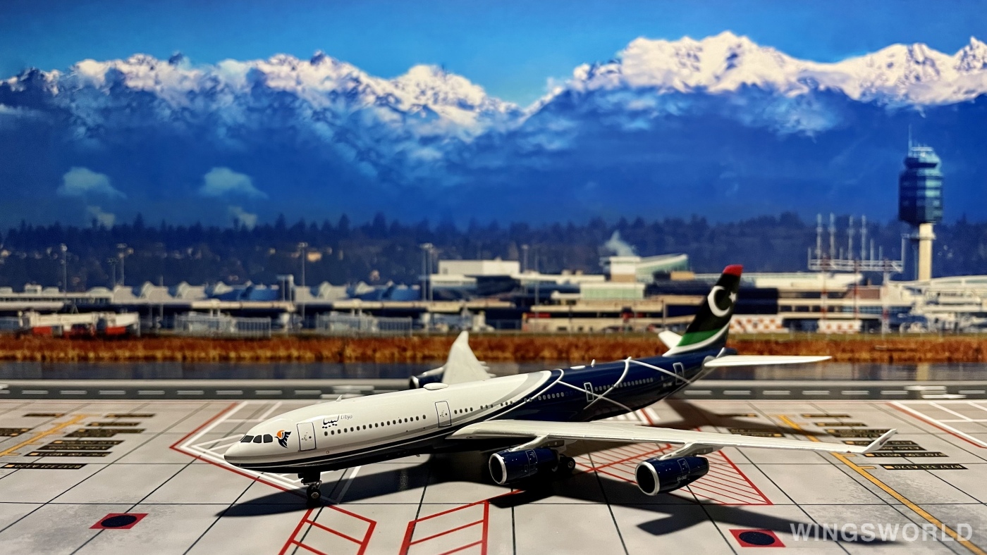 Phoenix 1:400 PH11750 Libya Government 利比亚政府 Airbus A340-200 5A-ONE