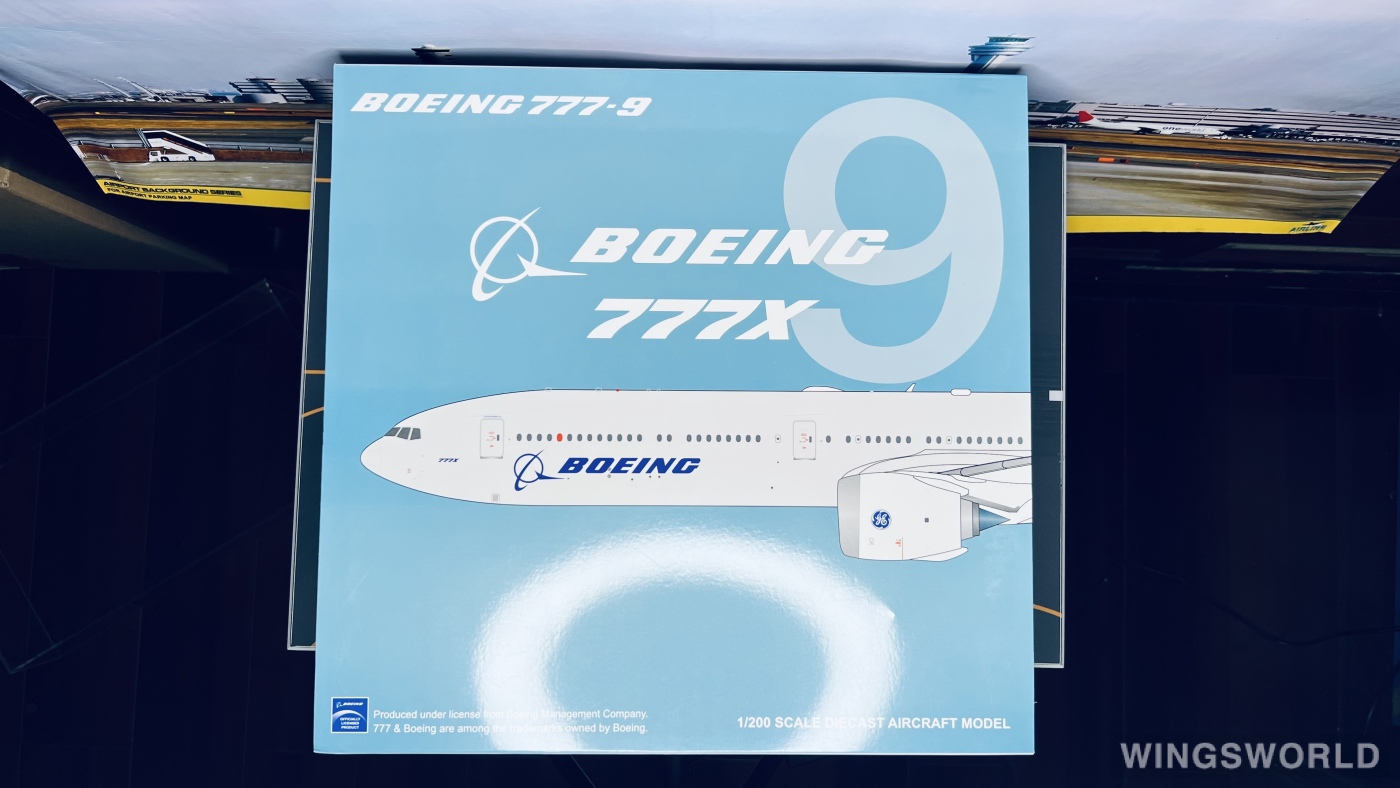 JC Wings 1:200 LH2264 Boeing 波音公司 Boeing 777-9 N779XY