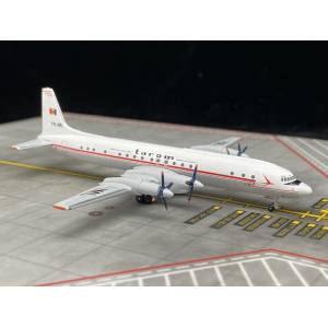 Tarom 罗马尼亚航空 Ilyushin Il-18 YR-IML  AC411095 AeroClassics 1:400