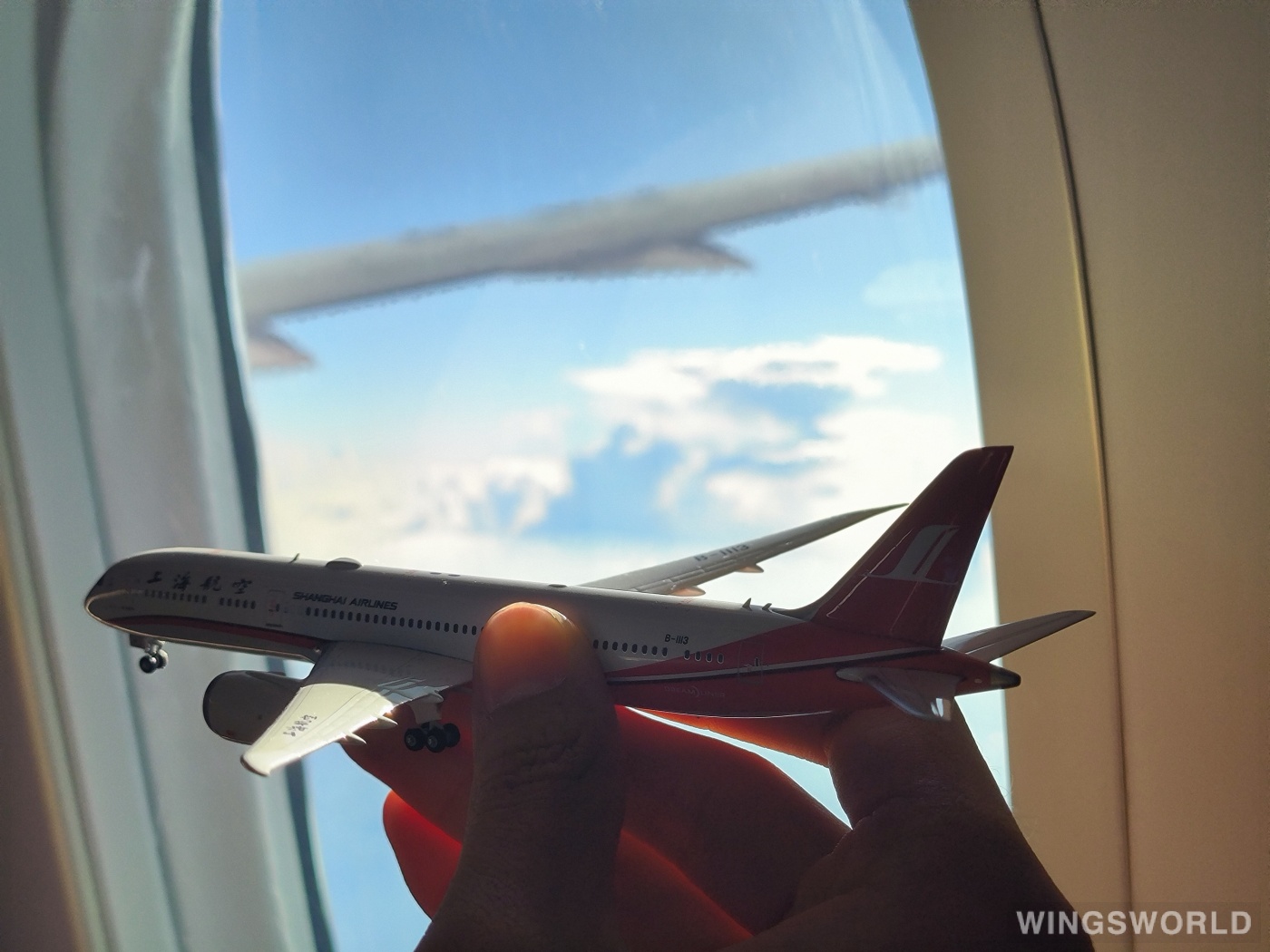 Phoenix 1:400 PH11666 Shanghai Airlines 上海航空 Boeing 787-9 B-1113