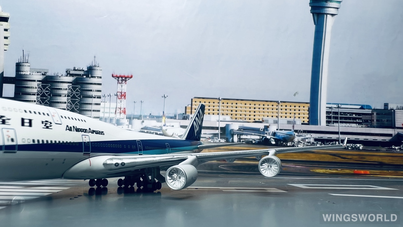 Big Bird 1:400 BB4-2003-24A ANA 全日空 Boeing 747-400 JA8096