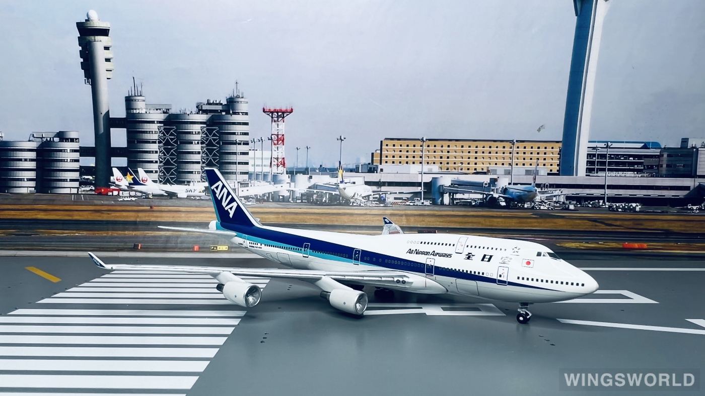 Big Bird 1:400 BB4-2003-24A ANA 全日空 Boeing 747-400 JA8096