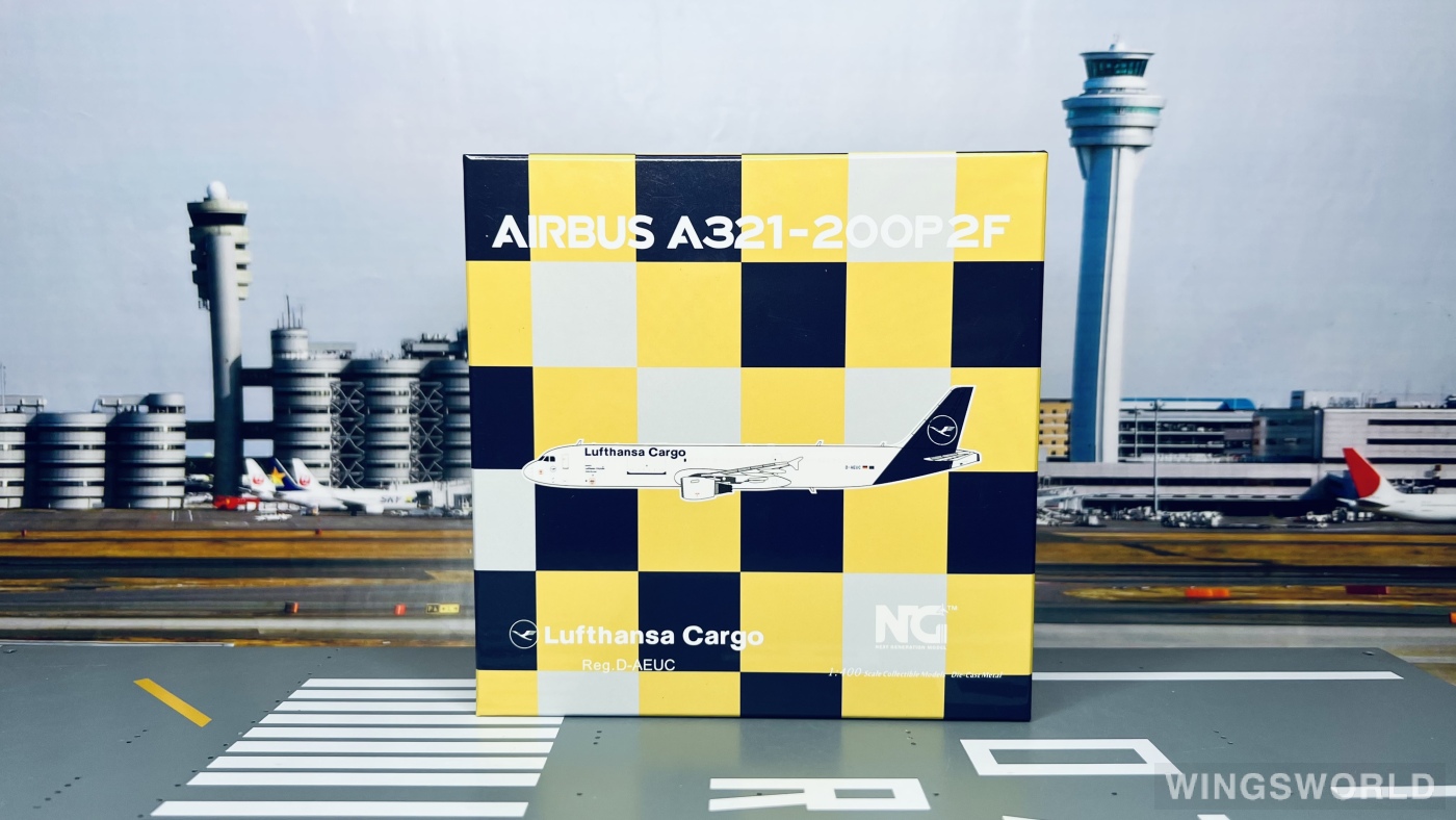 NGmodels 1:400 NG13038 Lufthansa 汉莎航空 Airbus A321 D-AEUC