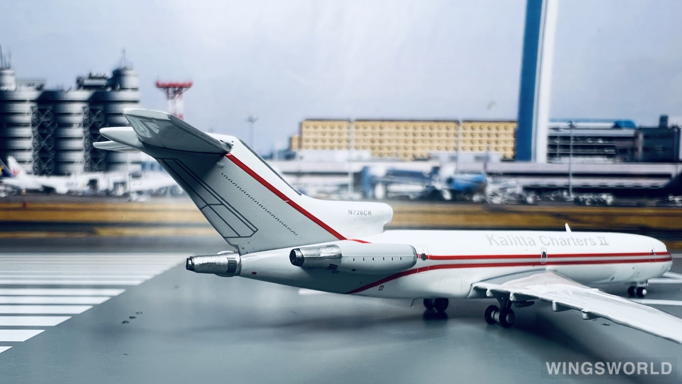 Geminijets 1:400 GJKFS1957 Kalitta Air 卡利塔航空 Boeing 727-200 N726CK