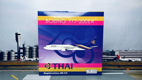 Thai Airways 泰国国际航空 Boeing 777-200 HS-TJV  PH11440 Phoenix 1:400