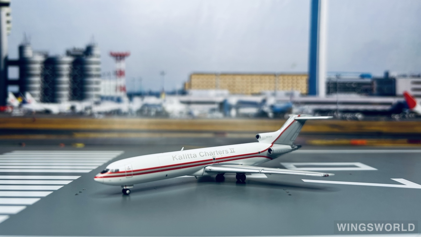 Geminijets 1:400 GJKFS1957 Kalitta Air 卡利塔航空 Boeing 727-200 N726CK