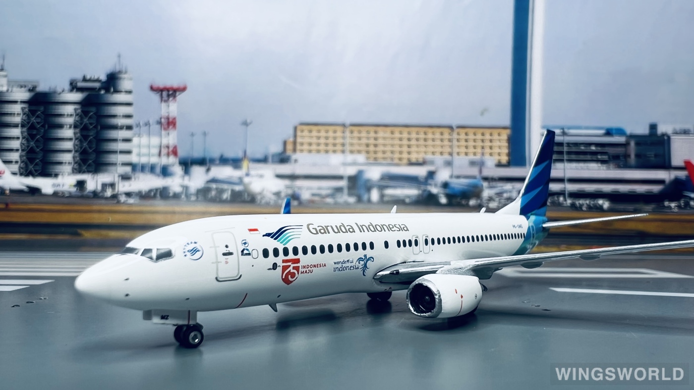 Phoenix 1:400 PH11641 Garuda Indonesia 印度尼西亚鹰航 Boeing 737-800 PK-GMZ