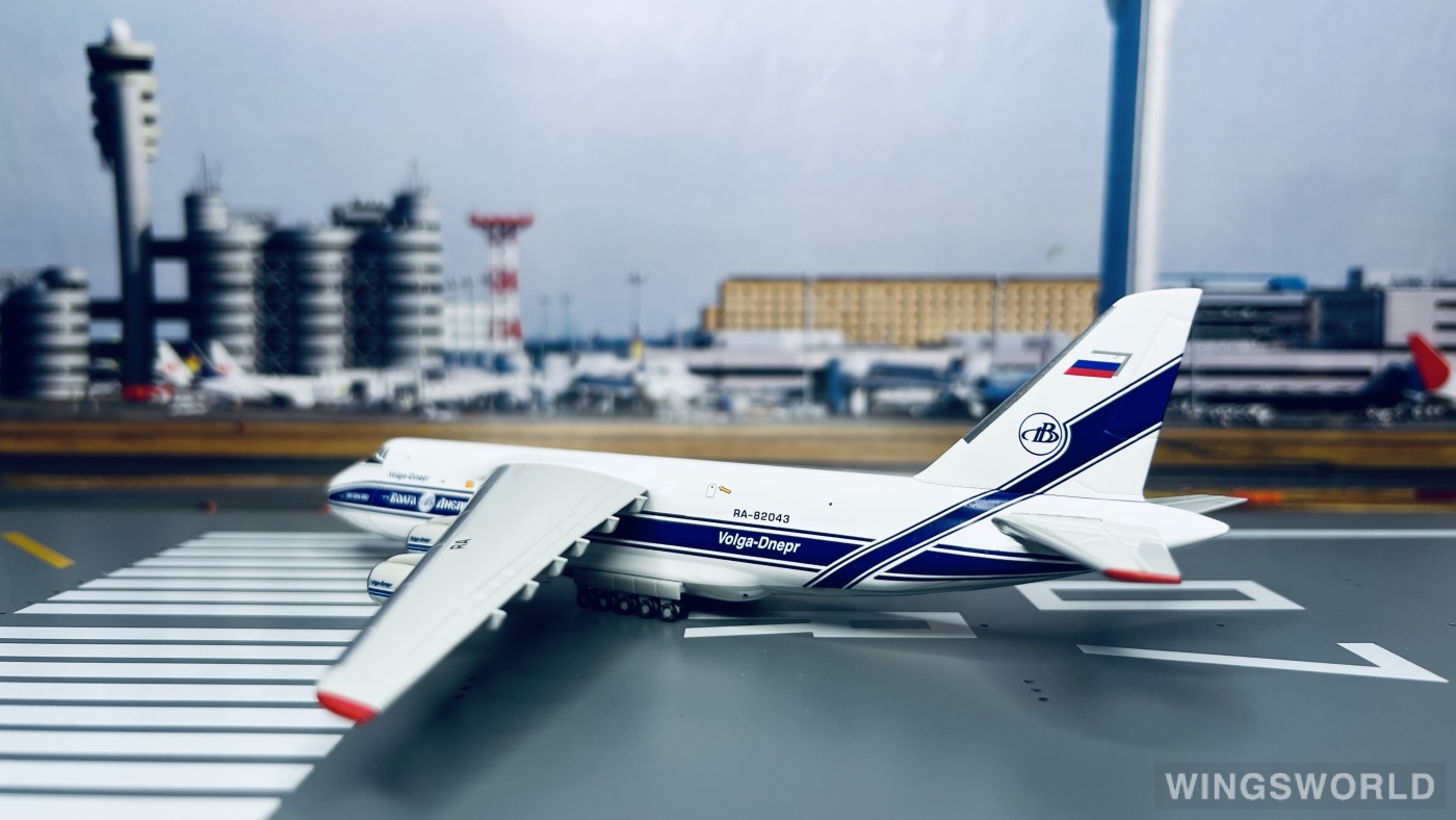 Herpa 1:400 561419 Volga-Dnepr 伏尔加-第聂伯航空 Antonov An-124 RA-82043