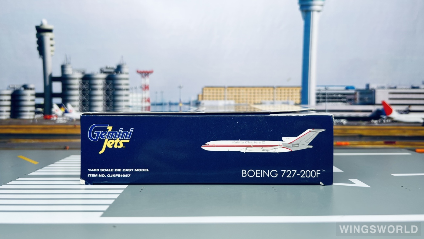 Geminijets 1:400 GJKFS1957 Kalitta Air 卡利塔航空 Boeing 727-200 N726CK