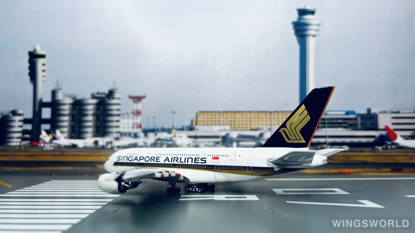Phoenix 1:400 PH10569 Singapore Airlines 新加坡航空 Airbus A380-800 9V-SKE