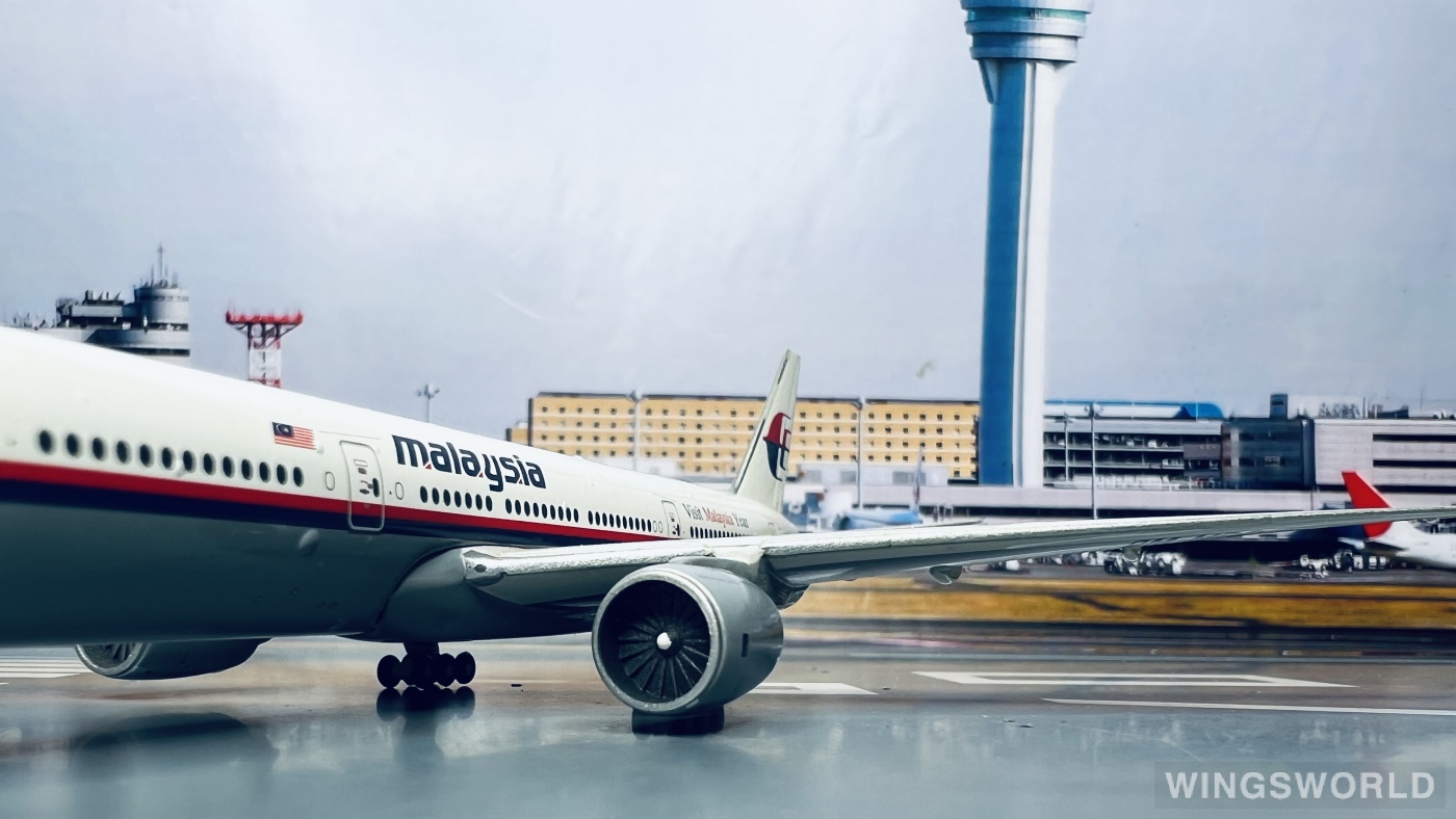 Geminijets 1:400 GJMAS936 Malaysia Airlines 马来西亚航空 Boeing 777-200ER 9M-MRO