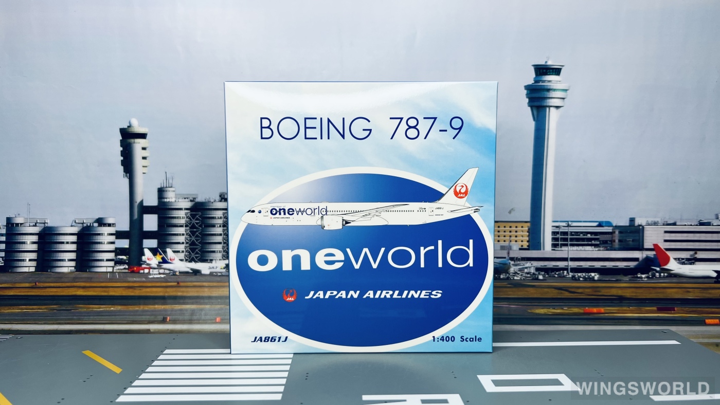 Phoenix 1:400 PH04458 Japan Airlines 日本航空 Boeing 787-9 JA861J