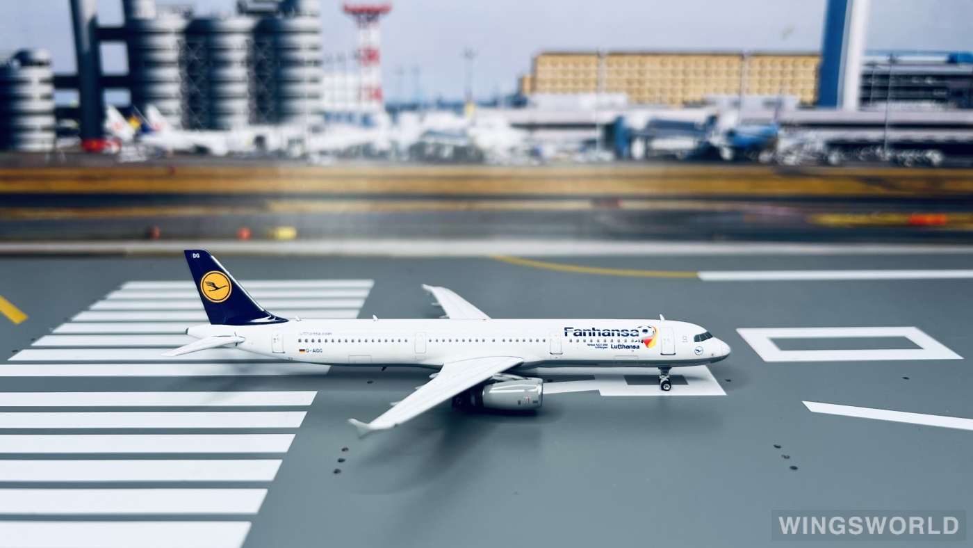 Phoenix 1:400 PH04054 Lufthansa 汉莎航空 Airbus A321 D-AIDG