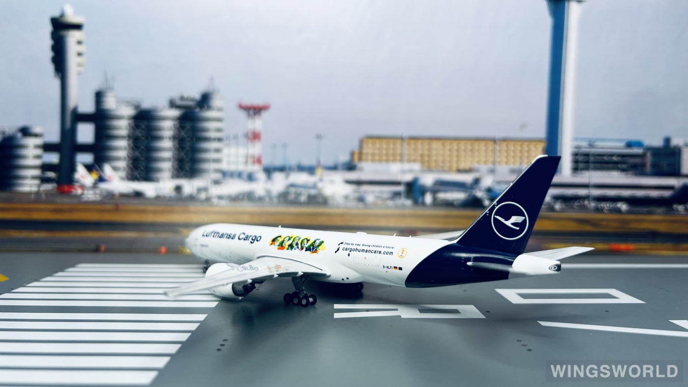 NGmodels 1:400 NG72007 Lufthansa 汉莎航空 Boeing 777F D-ALFI