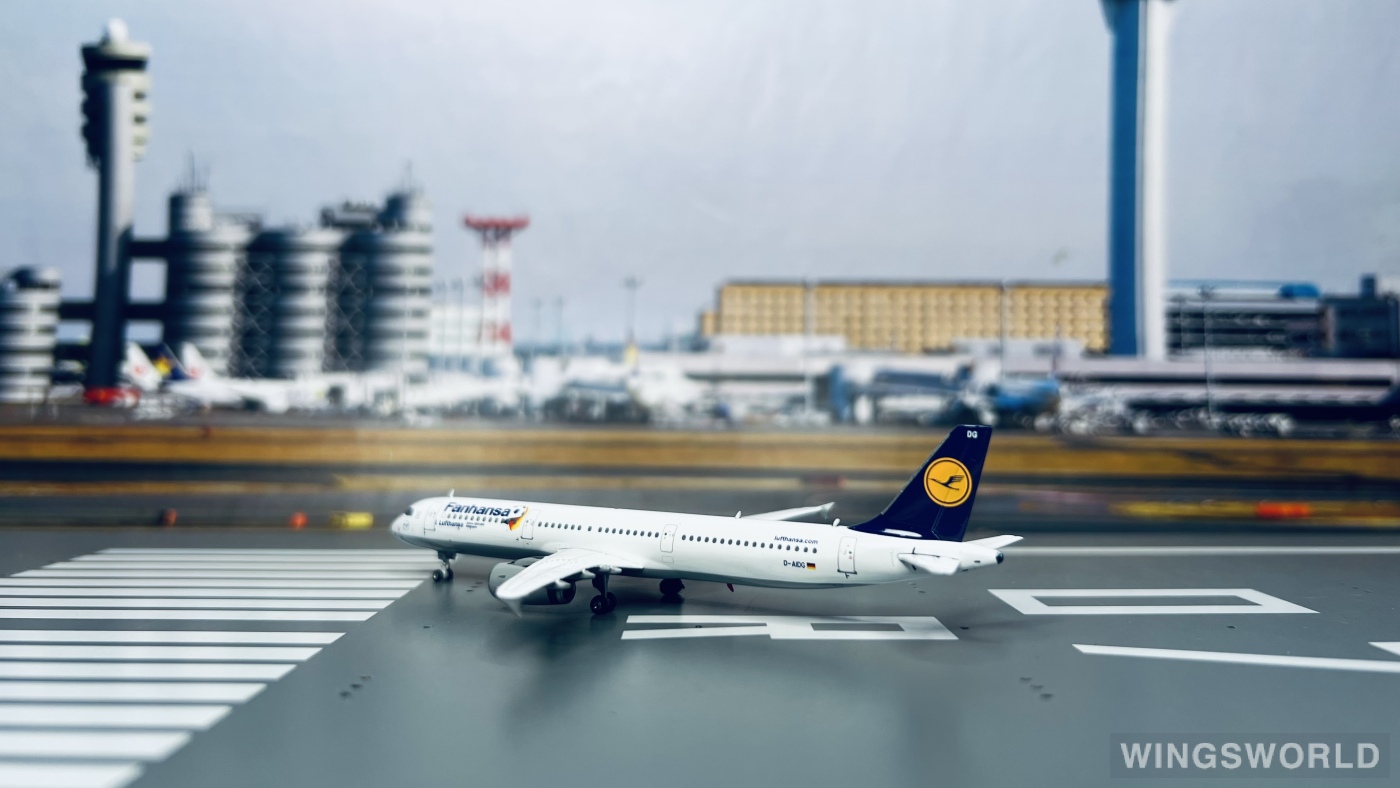 Phoenix 1:400 PH04054 Lufthansa 汉莎航空 Airbus A321 D-AIDG