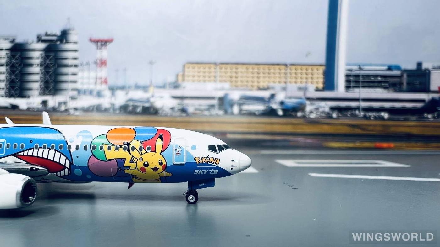 Phoenix 1:400 PH04467 Skymark Airlines 天马航空 Boeing 737-800 JA73NG