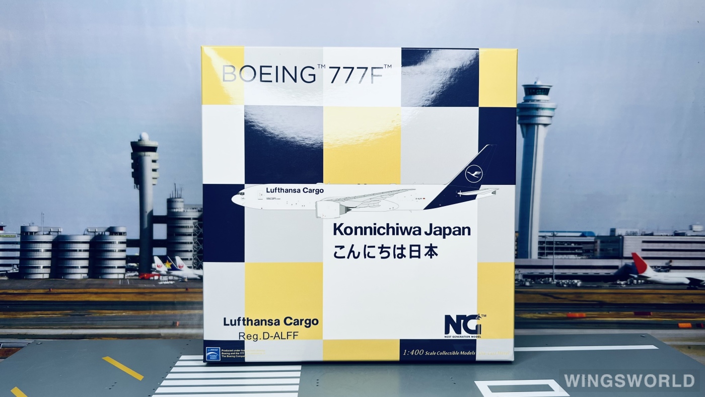 NGmodels 1:400 NG72003 Lufthansa 汉莎航空 Boeing 777F D-ALFF