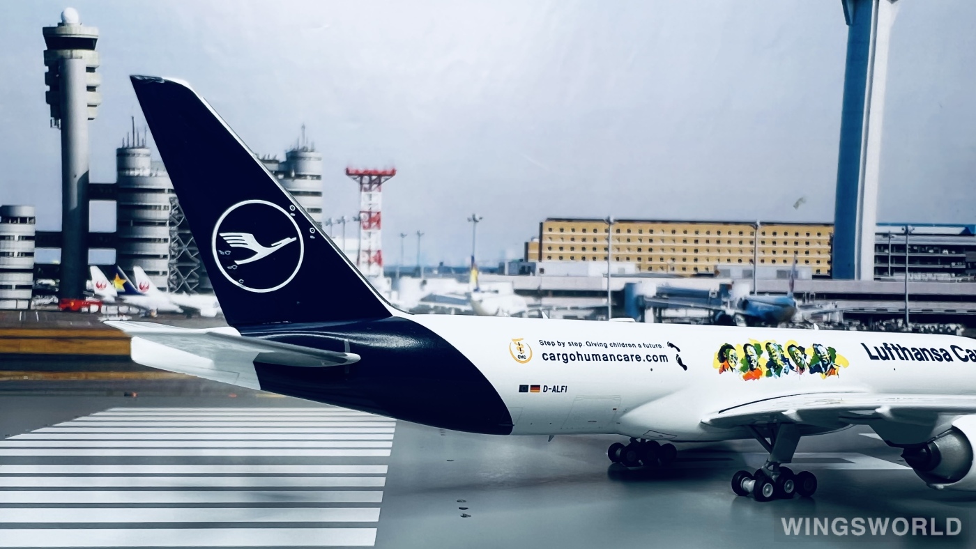 NGmodels 1:400 NG72007 Lufthansa 汉莎航空 Boeing 777F D-ALFI