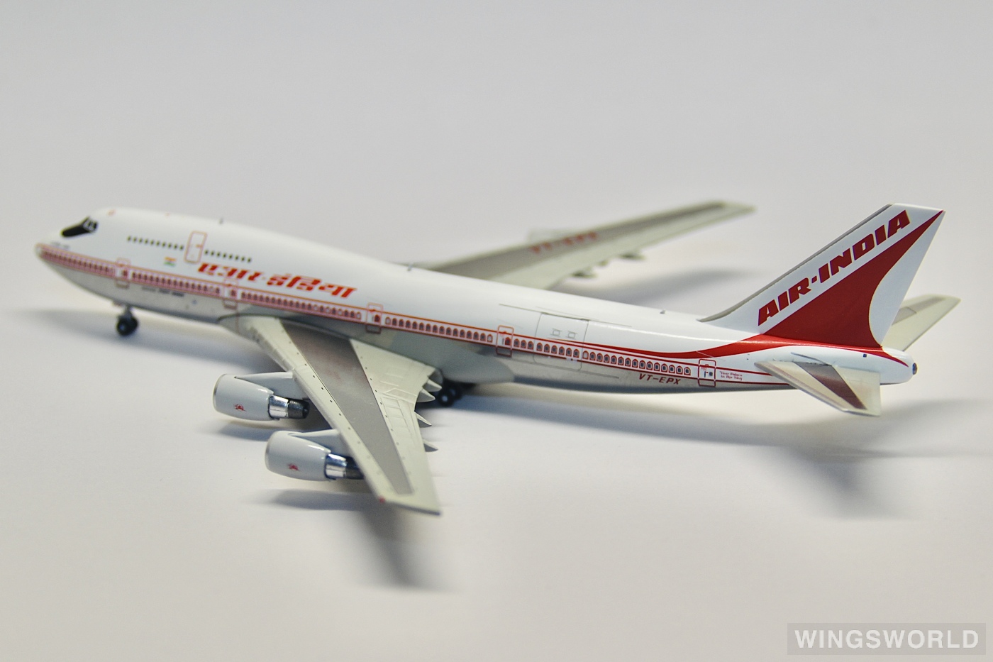 Big Bird 1:400 BB4-743-001 Air India 印度航空 Boeing 747-300 VT-EPX