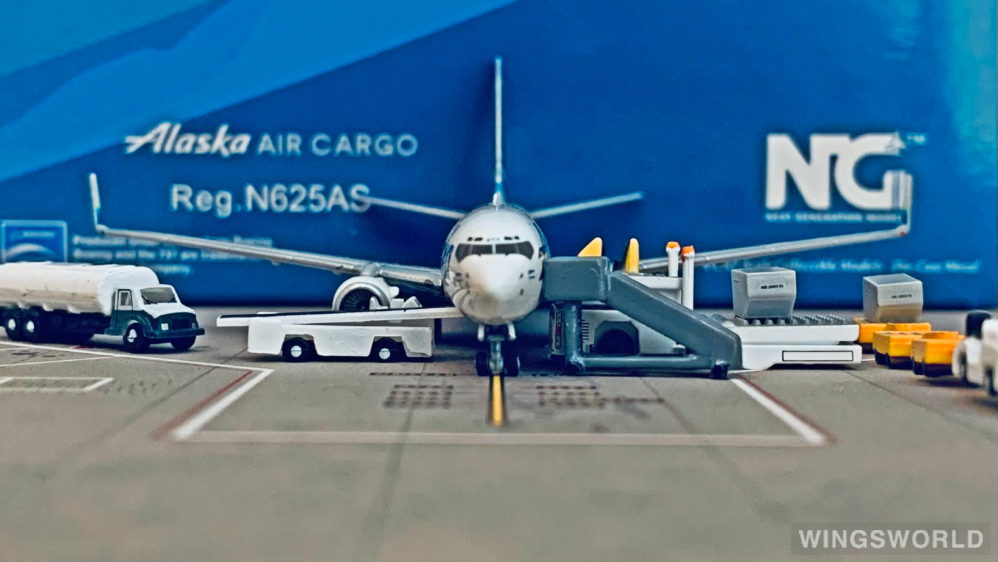 NGmodels 1:400 NG77018 Alaska Airlines 阿拉斯加航空 Boeing 737-700 N625AS