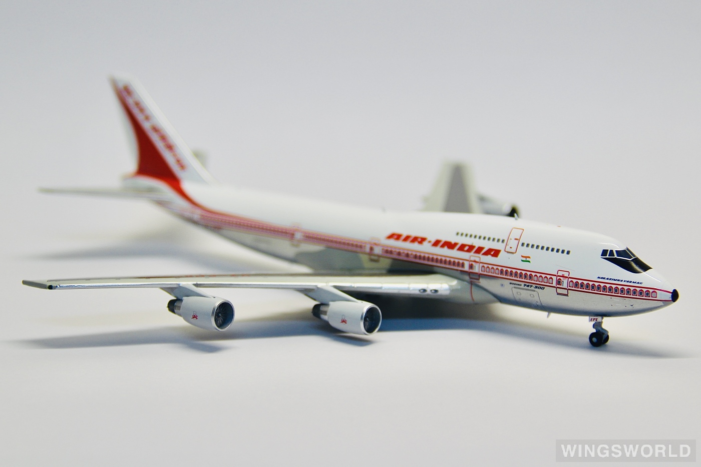 Big Bird 1:400 BB4-743-001 Air India 印度航空 Boeing 747-300 VT-EPX