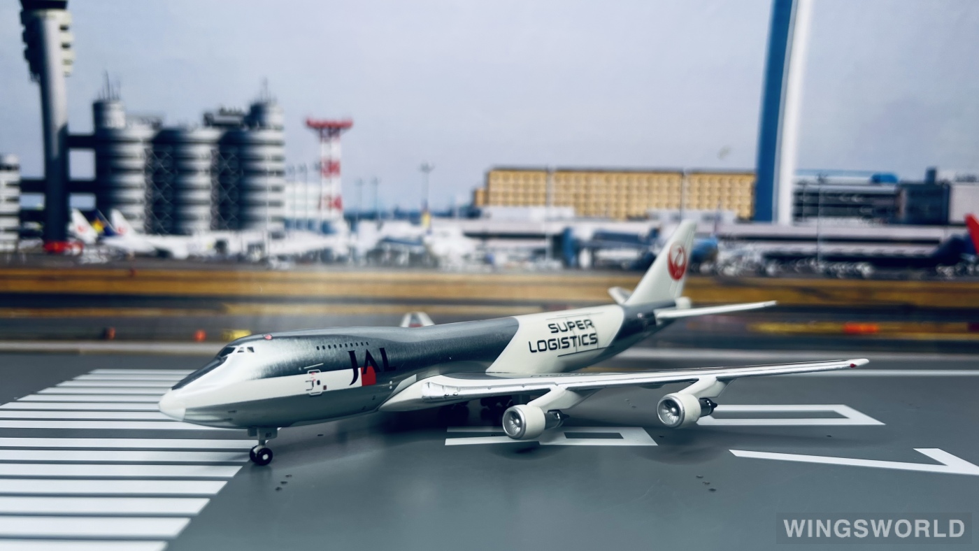 Golden Wings 1:400 GWJA8180 Japan Airlines 日本航空 Boeing 747-200 JA8180