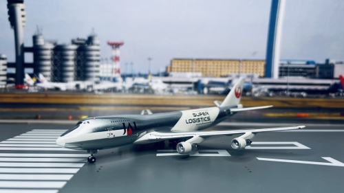 Japan Airlines 日本航空 Boeing 747-200 JA8180 Super Logistics GWJA8180 Golden Wings 1:400