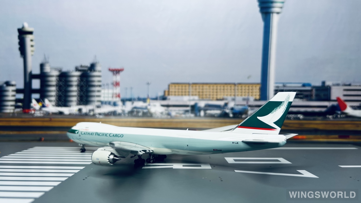 Phoenix 1:400 PHBLJAB Cathay Pacific 国泰航空 Boeing 747-8F B-LJE