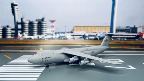 USAF 美国空军 Lockheed C-5 86-0021 第436空运联队 特拉维斯空军基地 55763 Dragon Models 1:400