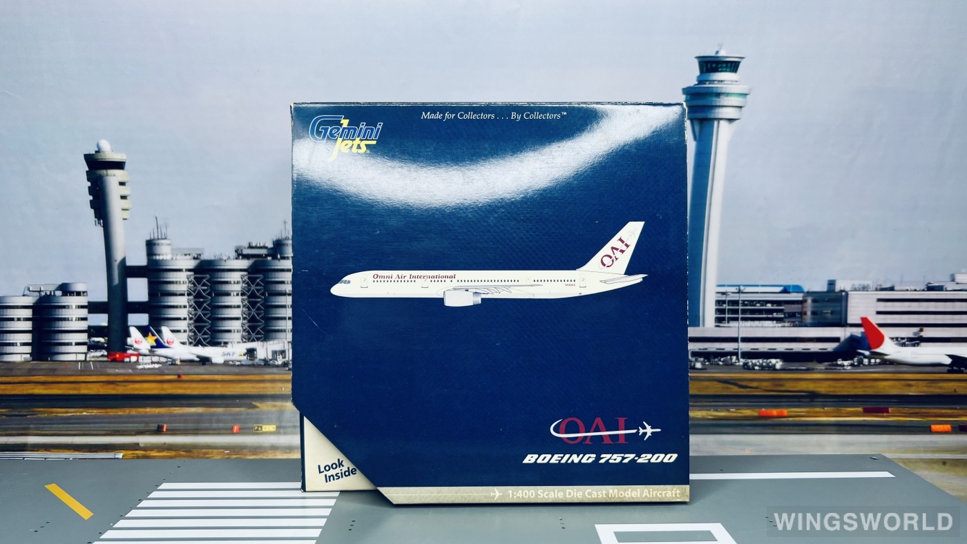Geminijets 1:400 GJOAE565 Omni Air International Boeing 757-200 N549AX