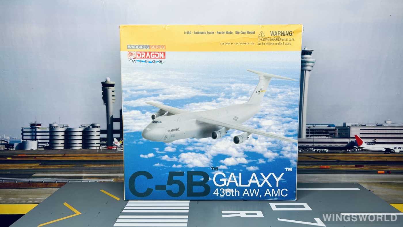 Dragon Models 1:400 55763 USAF 美国空军 Lockheed C-5 86-0021