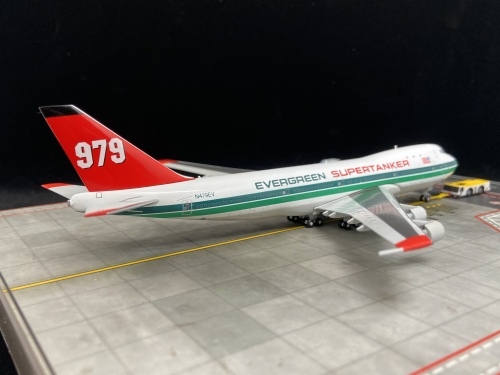Evergreen International Airlines 长青国际航空 Boeing 747-100 N479EV Supertanker BB4-741-001 Big Bird 1:400