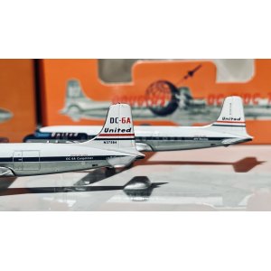 United Airlines 美国联合航空 Douglas DC-6 N37570  AC419956 AeroClassics 1:400