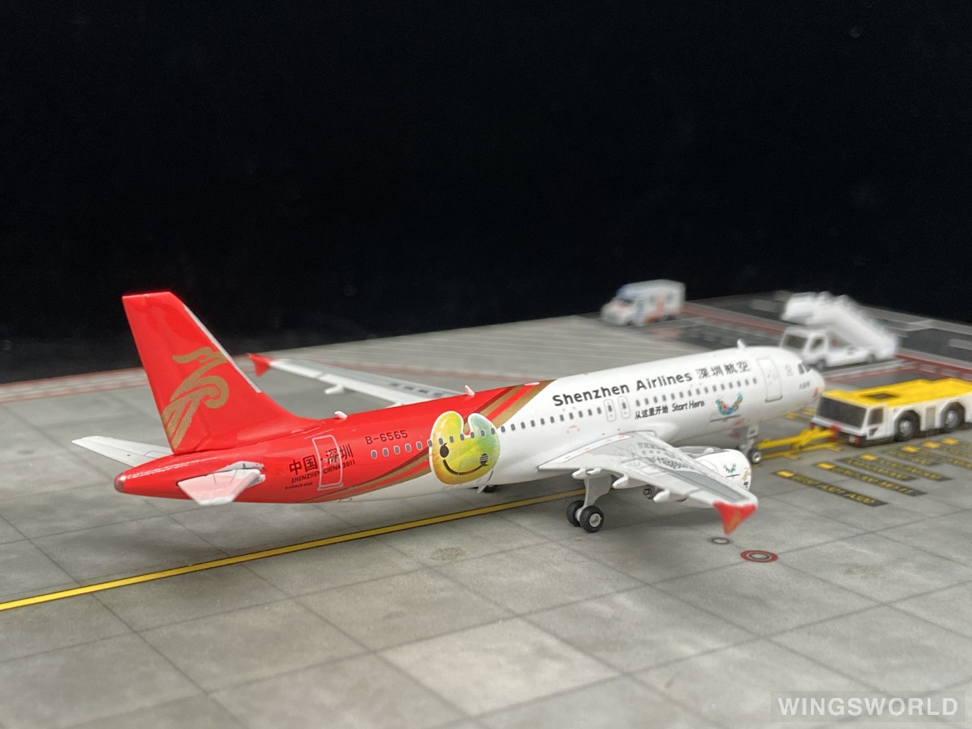 Phoenix 1:400 PH11340 Shenzhen Airlines 深圳航空 Airbus A320 B-6565