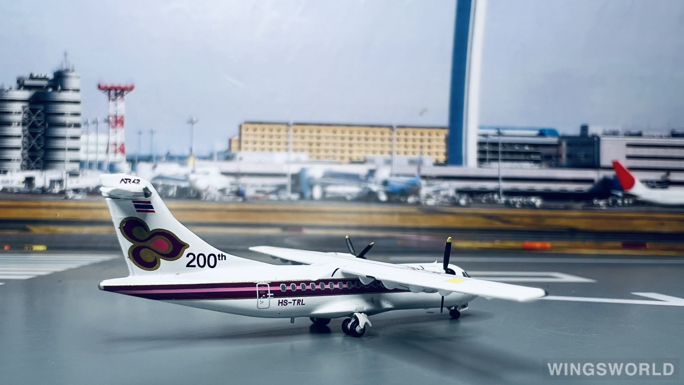 JC Wings 1:400 LH4237 Thai Airways 泰国国际航空 ATR 42 HS-TRL