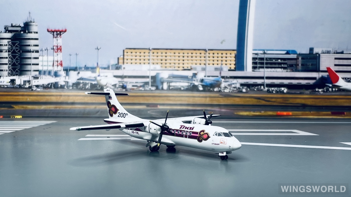 JC Wings 1:400 LH4237 Thai Airways 泰国国际航空 ATR 42 HS-TRL