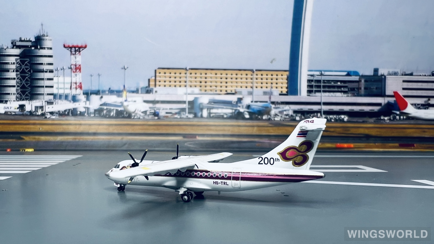 JC Wings 1:400 LH4237 Thai Airways 泰国国际航空 ATR 42 HS-TRL