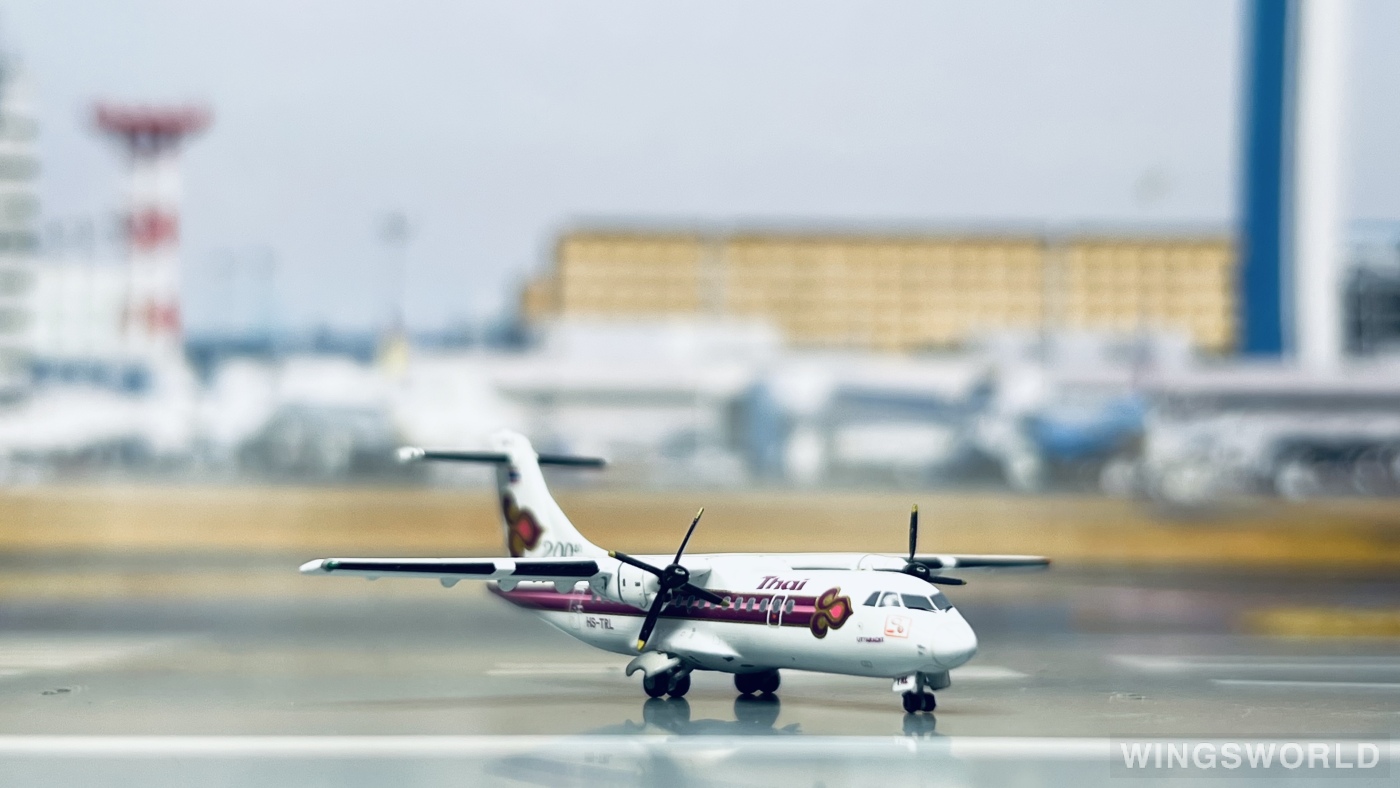 JC Wings 1:400 LH4237 Thai Airways 泰国国际航空 ATR 42 HS-TRL