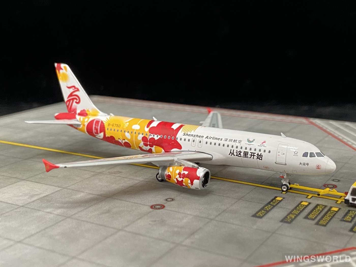 Phoenix 1:400 PH11342 Shenzhen Airlines 深圳航空 Airbus A320 B-6750