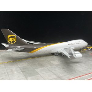 UPS 联合包裹公司 Boeing 747-400 N580UP Optional Doors Open/Closed Configuration GJUPS2081 Geminijets 1:400