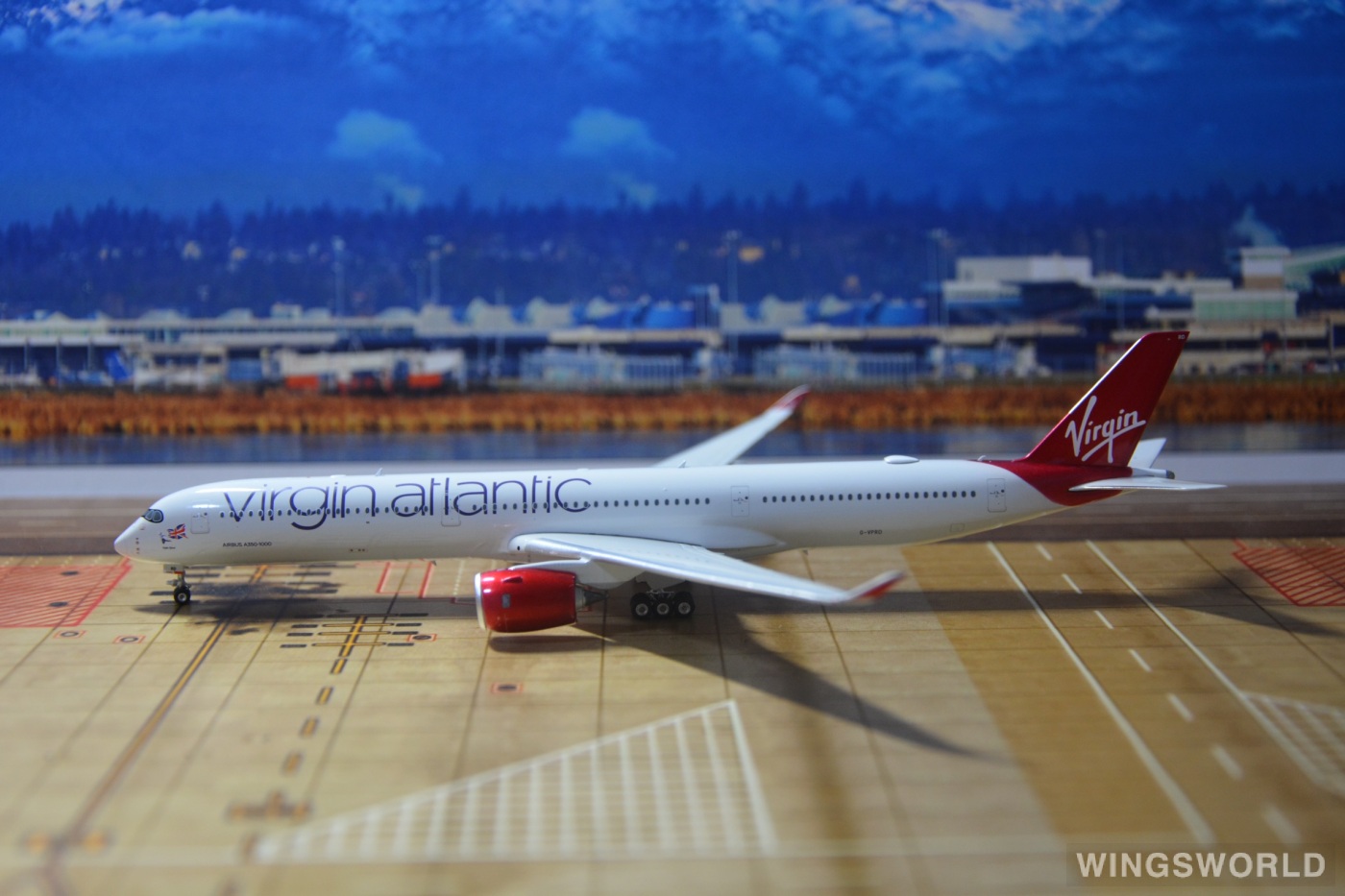 Phoenix 1:400 PH11627 Virgin Atlantic Airways 维珍航空 Airbus A350-1000 G-VPRD